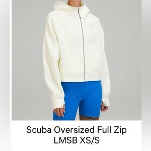 Lululemon Scuba Oversized Full Zip LMSB